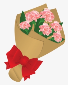 Valentine Flowers Clipart - Mother's Day Bouquet Clipart, HD Png Download, Free Download