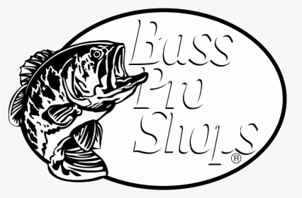 Bass Pro Shops Logo Black And White - Logo Bass Pro Shop Png, Transparent Png, Free Download
