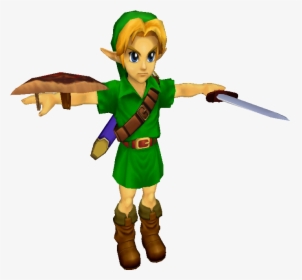 Link T Pose Png, Transparent Png, Free Download