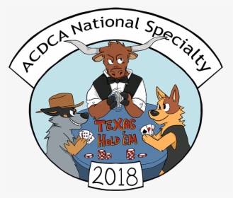 Australian Cattle Dog Club Of America Clipart , Png - Cartoon, Transparent Png, Free Download