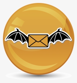 Halloween Bat Icon Png, Transparent Png, Free Download