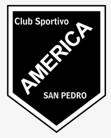 Club Sportivo America De San Pedro Logo Black And White - Sports, HD Png Download, Free Download