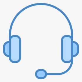 Headphone Icon Stuck On Android - Blue Headset Icon, HD Png Download, Free Download