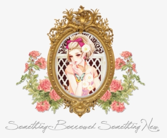 {something Borrowed Something New - Victorian Picture Frame Png, Transparent Png, Free Download