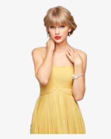 Taylor Swift In Yellow, HD Png Download, Free Download