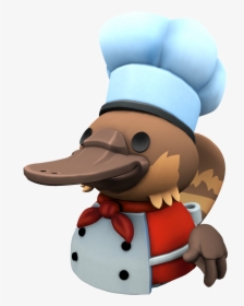 Overcooked 2 Platypus Chef, HD Png Download, Free Download