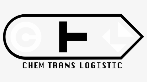 Chem Trans Logistic Logo Black And White - Sign, HD Png Download, Free Download