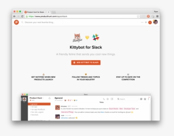 Product Hunt Joins The Automation Game With Its First - Slack Web Game, HD Png Download, Free Download