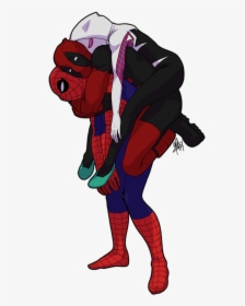 Transparent Deadpool Icon Png - Spiderman Deadpool Fan Art, Png Download, Free Download