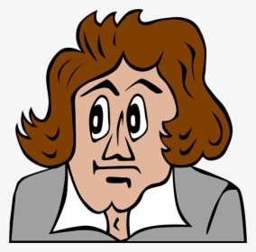 Beethoven, Musician, Symphony, Music, Concert - Beethoven Face Cartoon, HD Png Download, Free Download