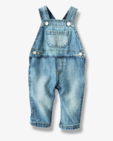 Baby Blue Jean Overalls Clipart, HD Png Download, Free Download
