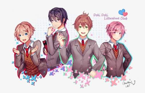 Doki Doki Literature Club Png Images Free Transparent Doki Doki Literature Club Download Kindpng - get out of my head ddlc roblox id