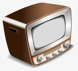 Tv Cartoon Image Old School Pic レトロ テレビ イラスト フリー Hd Png Download Kindpng