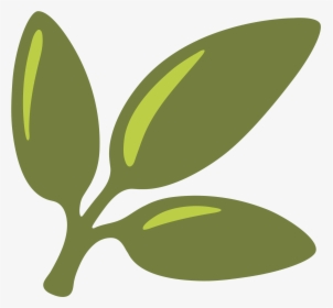 Plant Emoji Png - Android Leaf Emoji, Transparent Png, Free Download