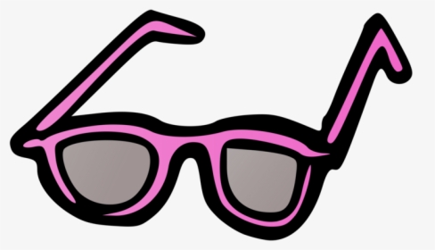 Pink,costume Accessory,sunglasses - Sunglasses Clip Art, HD Png Download, Free Download