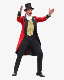 Wear,suit,tuxedo,town Crier,costume Character - Greatest Showman No Background, HD Png Download, Free Download