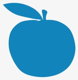 Apple Svg Clip Arts - Apple Blue Clipart, HD Png Download, Free Download