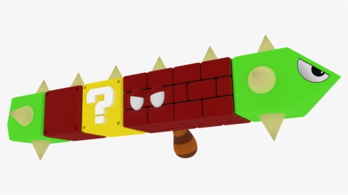 Making These Mario Bricks Was More Tedious Than I Thought - Cartoon, HD Png Download, Free Download