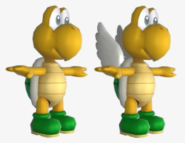 Transparent Koopa Troopa Png - Koopa Troopa And Paratroopa, Png Download, Free Download