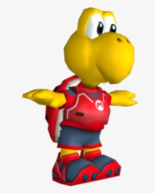 Koopa Troopa Mario Strikers Charged, HD Png Download, Free Download