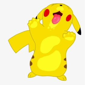 Pikachu Used Lick - Cartoon, HD Png Download, Free Download