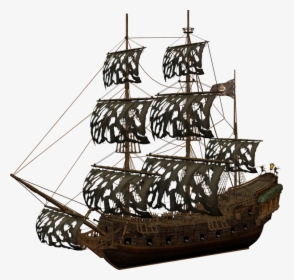 Jack Sparrow Ship Png , Png Download - Pirates Ship Png, Transparent Png, Free Download