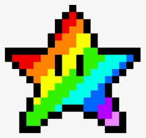 Super Mario Rainbow Star, HD Png Download, Free Download