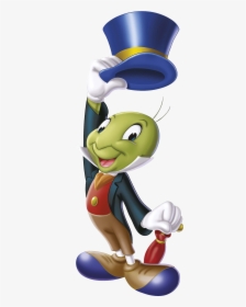 Cricket Clipart Character Disney - Jiminy Cricket, HD Png Download, Free Download