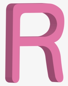 English Alphabet Letter - Pink Letter R Png Clipart, Transparent Png, Free Download