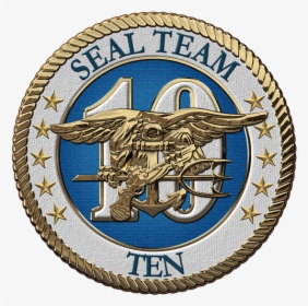Navy Seal Team 10 Logo, HD Png Download, Free Download