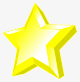 3d Star Clip Art - Graphic Design, HD Png Download, Free Download