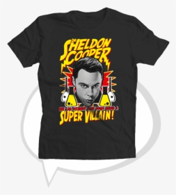 Sheldon Cooper Super Villain , Png Download - Sheldon Cooper, Transparent Png, Free Download