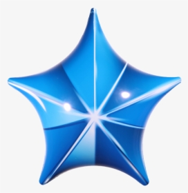 Permashape Blue 3d Star Kit - Blue Star For Christmas Tree, HD Png Download, Free Download