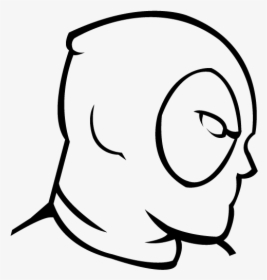 Deadpool Clipart Marvel Vs Capcom - Sketch, HD Png Download, Free Download