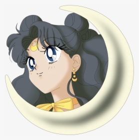 Human Luna - Sailor Moon Human Luna Transparent Background, HD Png Download, Free Download