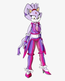 Blaze The Cat - Blaze The Cat Outfits, HD Png Download, Free Download