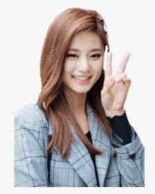 Twice Tzuyu Peace Sign - Twice Tzuyu Transparent Background, HD Png Download, Free Download
