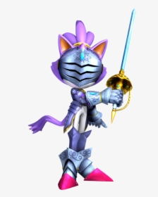 Blaze The Cat Sonic And The Black Knight, HD Png Download, Free Download