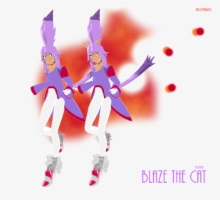 Blaze The Cat Png, Transparent Png, Free Download