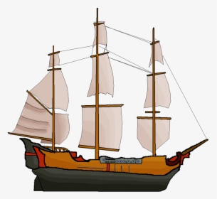 Pirate Ship Boat Piracy, HD Png Download, Free Download