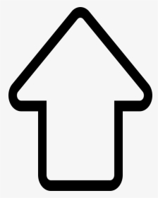 White Up Arrow Png, Transparent Png, Free Download