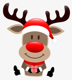 Rudolph Vector Head, HD Png Download, Free Download