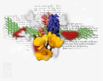 Cluster, Butterflies, Element, Flowers, Tag, Scrapbook, HD Png Download, Free Download
