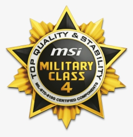Military Class 4 Components, HD Png Download, Free Download