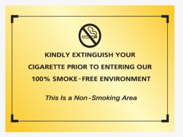 No Smoking Sign, HD Png Download, Free Download