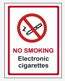 No Smoking Electronic Cigarettes Sign"  Title="no Smoking, HD Png Download, Free Download