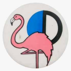 Pink Flamingo Art Button Museum, HD Png Download, Free Download
