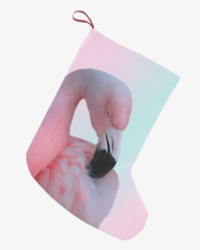 Pretty Pink Flamingo Christmas Stocking, HD Png Download, Free Download