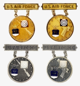 Former Usaf Gold And Silver Elementary Eic Badges, HD Png Download, Free Download