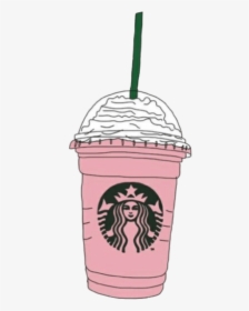 Starbucks Pink Drink Cartoon , Png Download, Transparent Png, Free Download